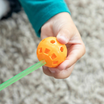 InnovaGoods Builkitt Kinder-Baukasten mit 155 Teilen und fluoreszierenden Stäben – Anwendungsansicht