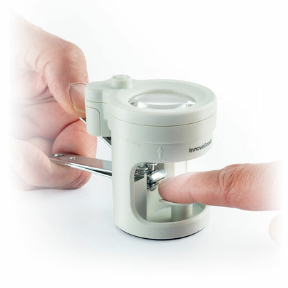 InnovaGoods Clail Nagelknipser mit LED-Licht, 8-facher Lupe und Metallfeile – Ansicht 8