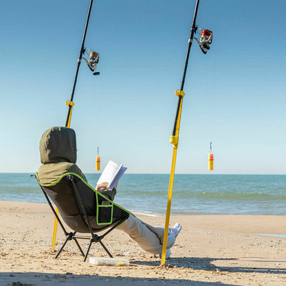 Camping-Klappstuhl Folstul von InnovaGoods mit Tragetasche – Seitenansicht