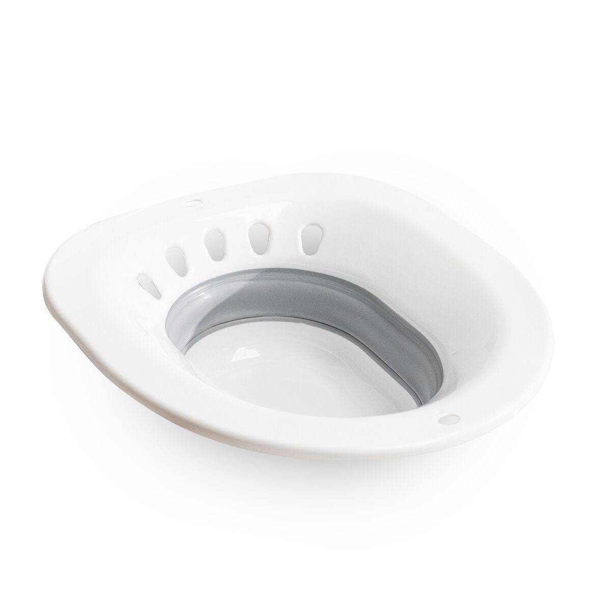 Klappbares tragbares Bidet für WCs InnovaGoods – Rückansicht