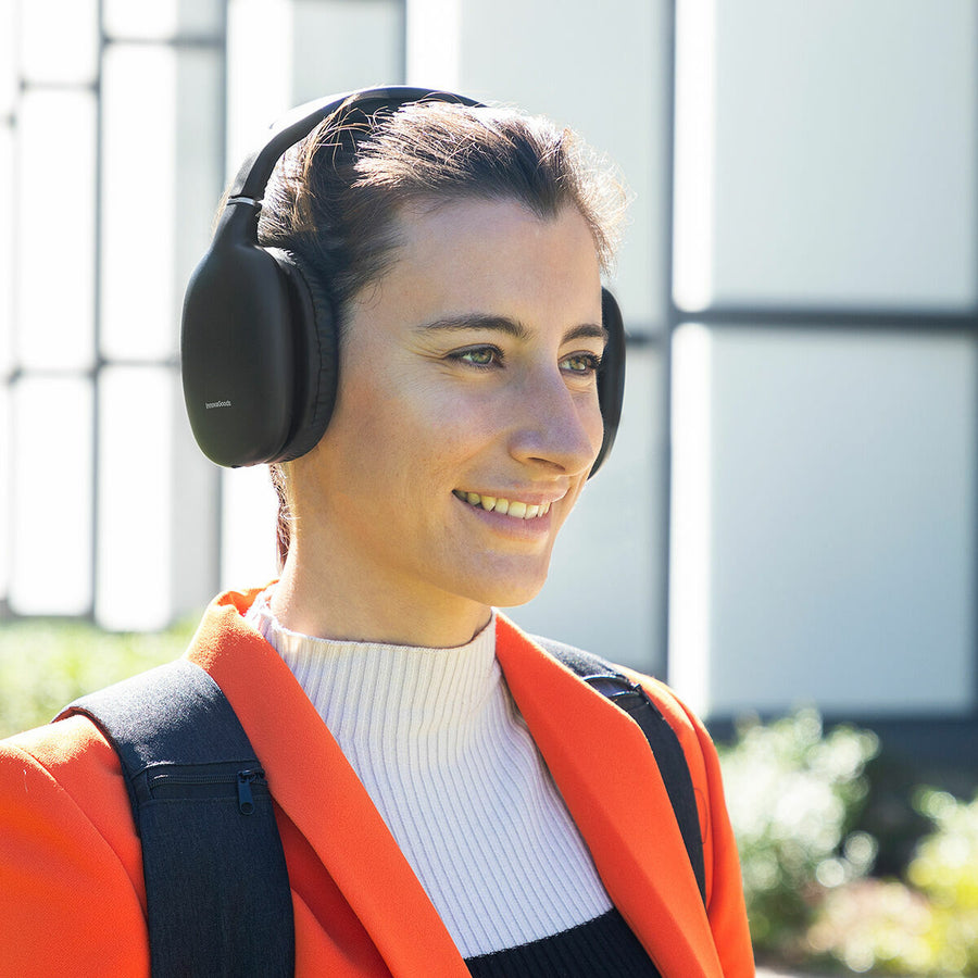 InnovaGoods Folbeat kabellose faltbare Kopfhörer schwarz – Produktansicht