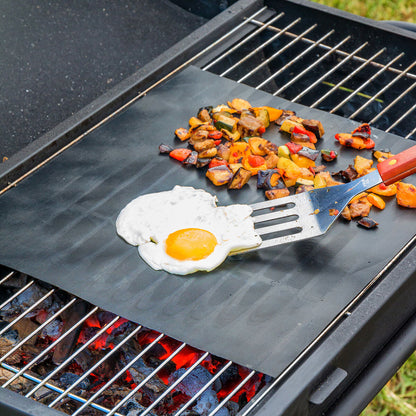 InnovaGoods Backmatte für Ofen und Grill, schwarz, 40 x 33 cm – Seitenansicht