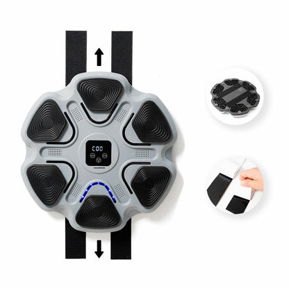InnovaGoods Trainings- und Reflexball-Set mit wiederaufladbarer Musik-Boxmaschine – Seitenansicht
