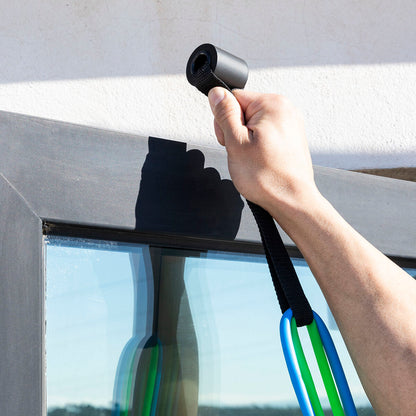 Liegestützbrett- und Widerstandsband-Set mit Zubehör von InnovaGoods – Seitenansicht
