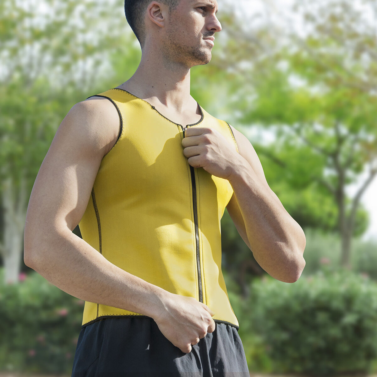 Tragbares Trainingssystem mit Sauna-Sportweste und Zubehör von InnovaGoods – Detailansicht
