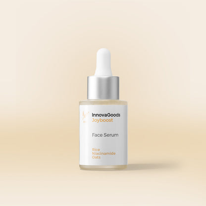 Pack straffendes LED-EMS-Wärme-Gesichtsmassagegerät und Rice Joyboost Gesichtsserum 30 ml InnovaGoods