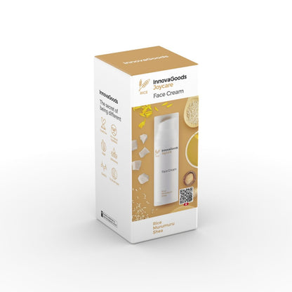 Pack Gesichtsmassagegerät, Gesichtsserum Rice Joyboost 30 ml und Gesichtscreme Rice Joycare 50 ml InnovaGoods
