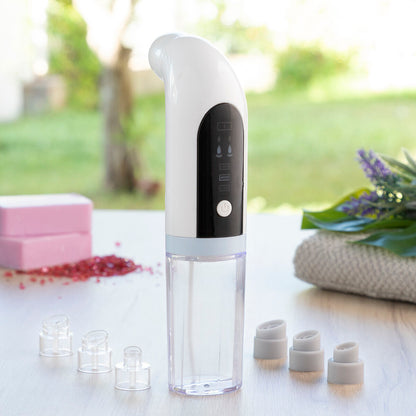 Set Gesichtsreinigungsgerät gegen Unreinheiten wiederaufladbar + Kombucha Gel 200 ml InnovaGoods