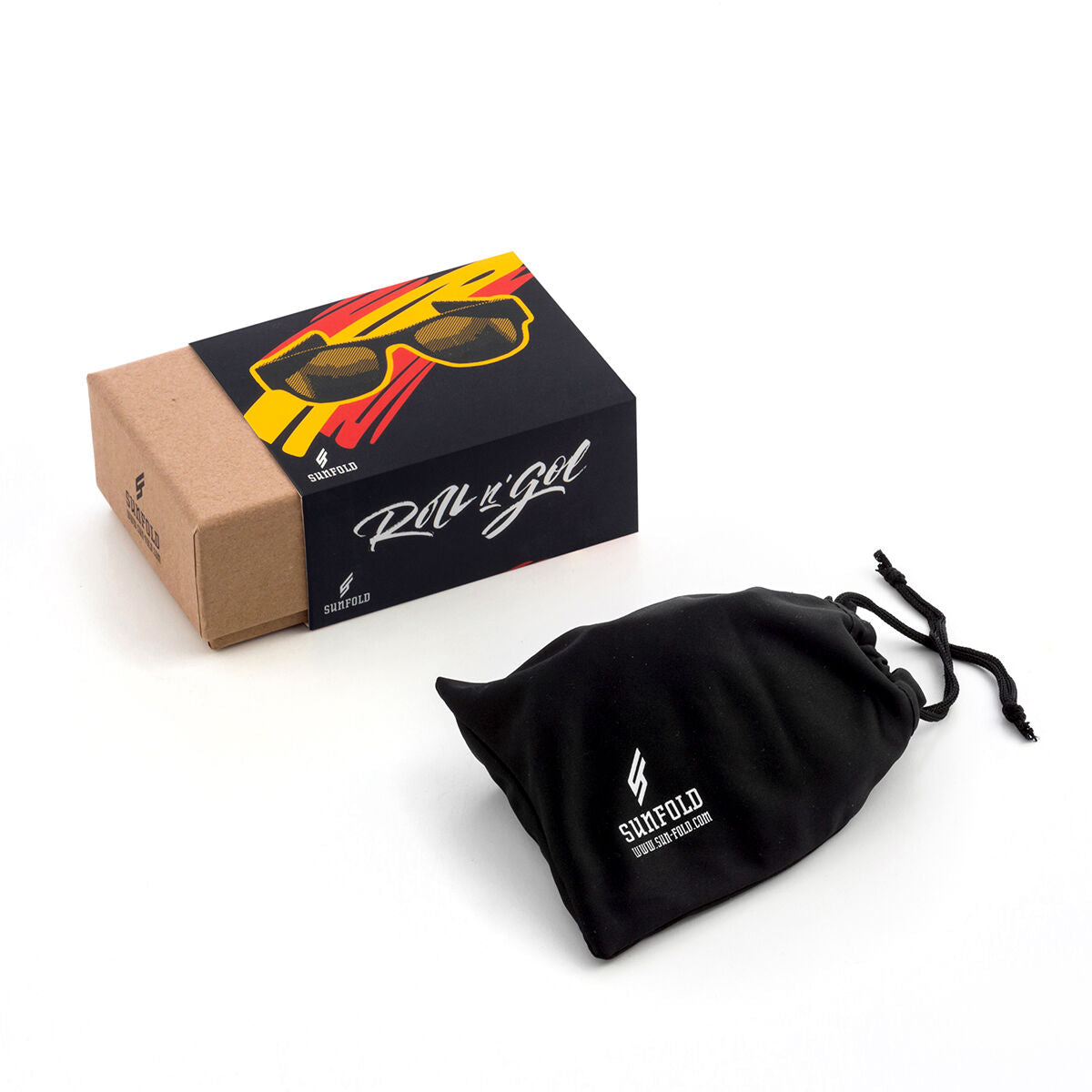 Pack Bierspender mit Kühlung InnovaGoods und 2 Roll-Sonnenbrillen Sunfold Spain Black