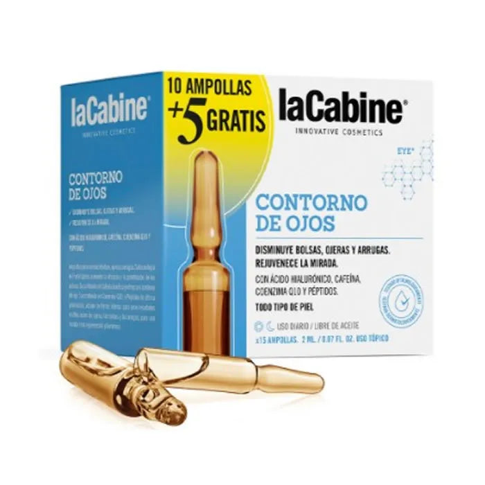 LA CABINE LA CABINE Eye Contour Ampullen 15 x 2 ml Augenpflege Serum Kosmetik