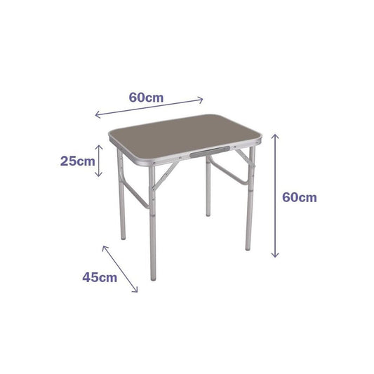 Table Klapptisch Marbueno 60 x 60 x 45 cm