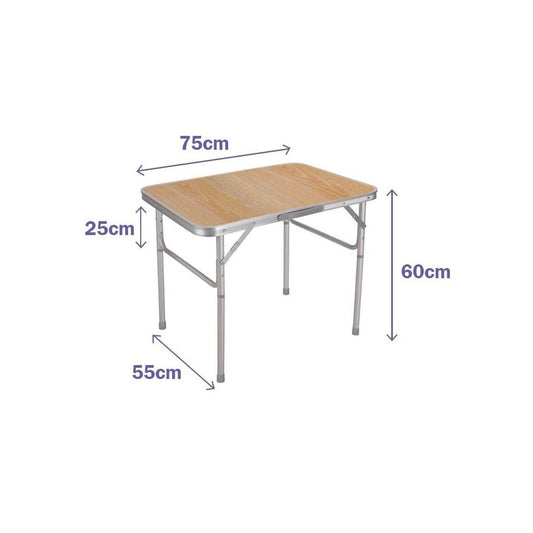 Table Klapptisch Marbueno 75 x 60 x 55 cm