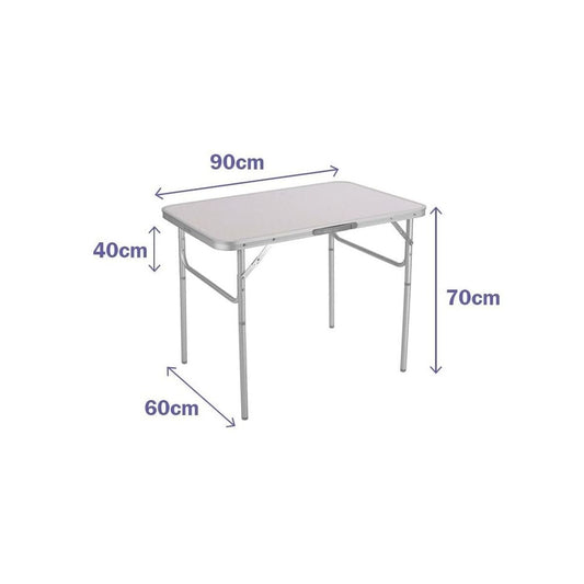 Table Klapptisch Marbueno Weiß 90 x 70 x 60 cm