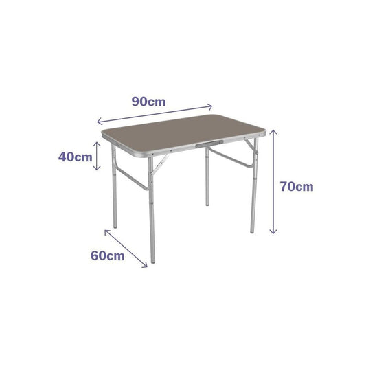Table Klapptisch Marbueno 90 x 70 x 60 cm