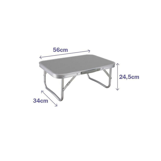 Table Klapptisch Marbueno Grau 56 x 24 x 34 cm