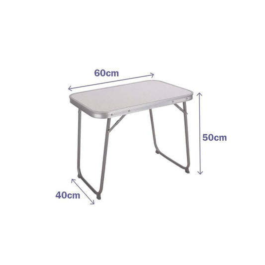 Table Klapptisch Marbueno Weiß 60 x 40 x 50 cm