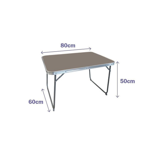 Table Klapptisch Marbueno 80 x 70 x 60 cm Grau