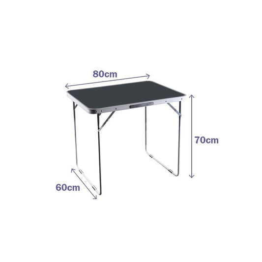 Table Klapptisch Marbueno Grau 120 x 70 x 60 cm