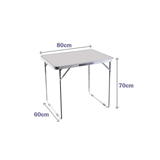 Table Klapptisch Marbueno Weiß 120 x 70 x 60 cm