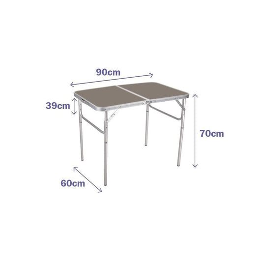 Table Klapptisch Marbueno 90 x 70 x 60 cm