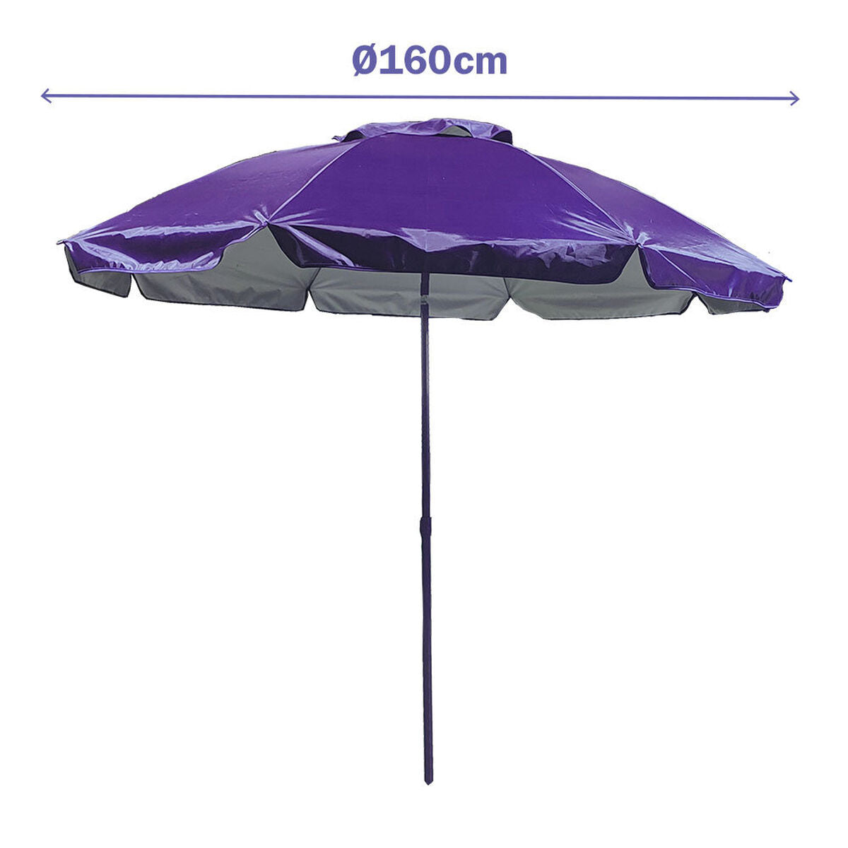 Sonnenschirm Marbueno Lila 200 cm