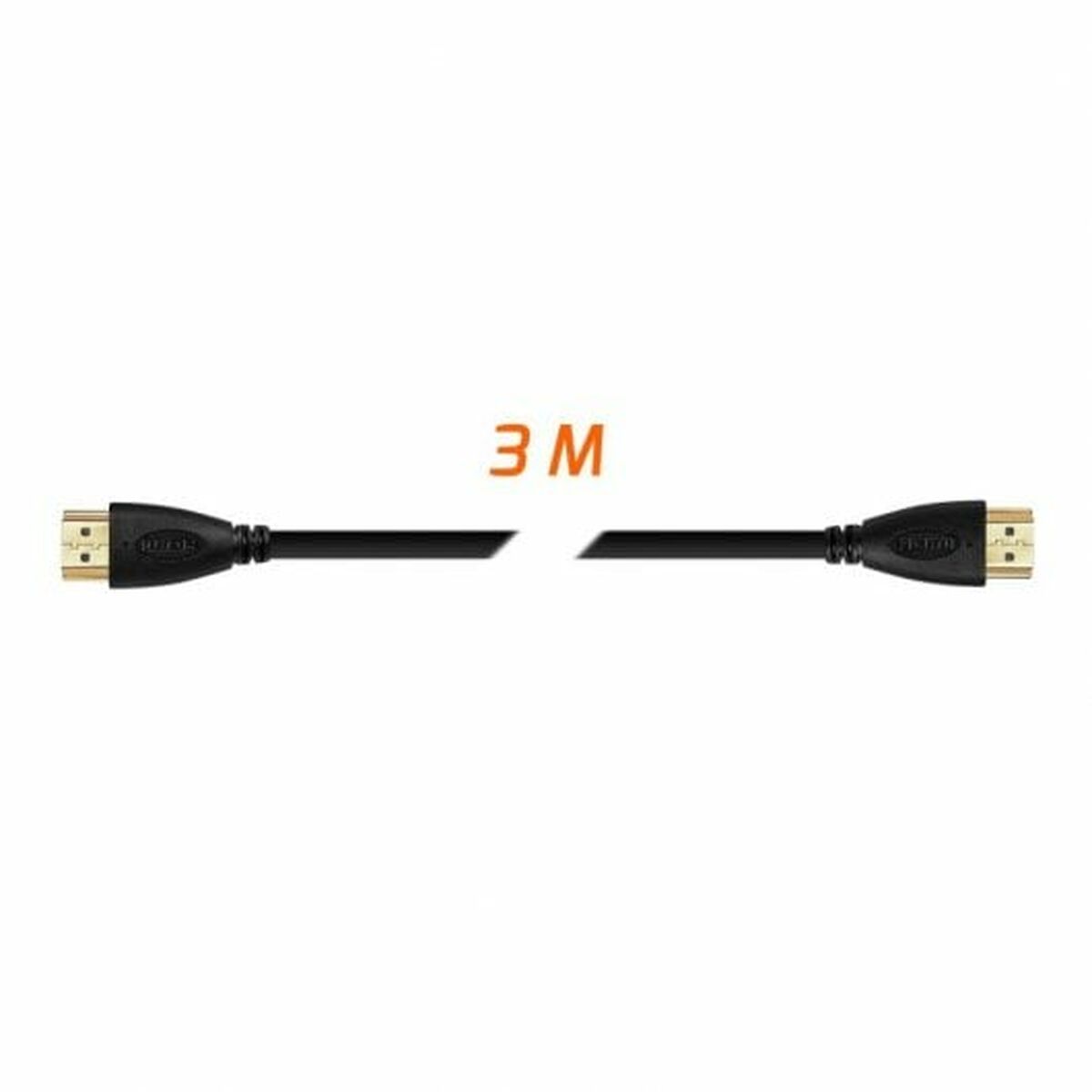 PcCom HDMI-2.1-Kabel PCCES-CAB-HDMI21-3M, 3 m – Seitenansicht