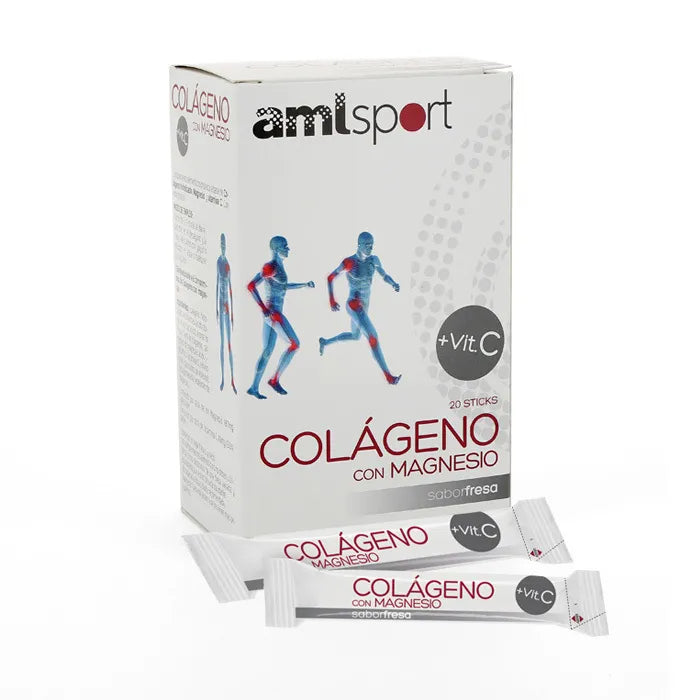 ANA MARÍA LAJUSTICIA ANA MARÍA LAJUSTICIA Collagen mit Magnesium Amisport Erdbeergeschmack 20 Sticks Kosmetik