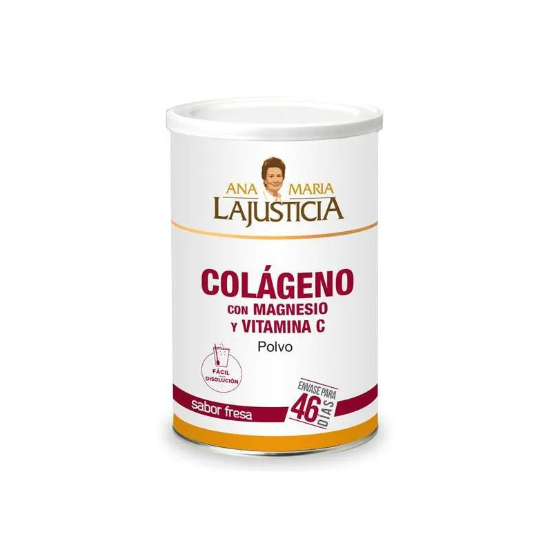 ANA MARÍA LAJUSTICIA ANA MARÍA LAJUSTICIA Kollagen mit Magnesium und Vitamin C Erdbeergeschmack 350 g Kosmetik