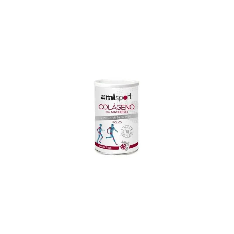 AMLSPORT AMLSport Kollagen mit Magnesium Vitamin C B1 B2 B6 Erdbeergeschmack Pulver Kosmetik