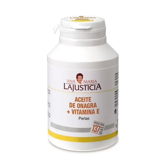 ANA MARÍA LAJUSTICIA ANA MARÍA LAJUSTICIA Nachtkerzenöl Vitamin E 275 Perlen Nahrungsergänzung Kosmetik