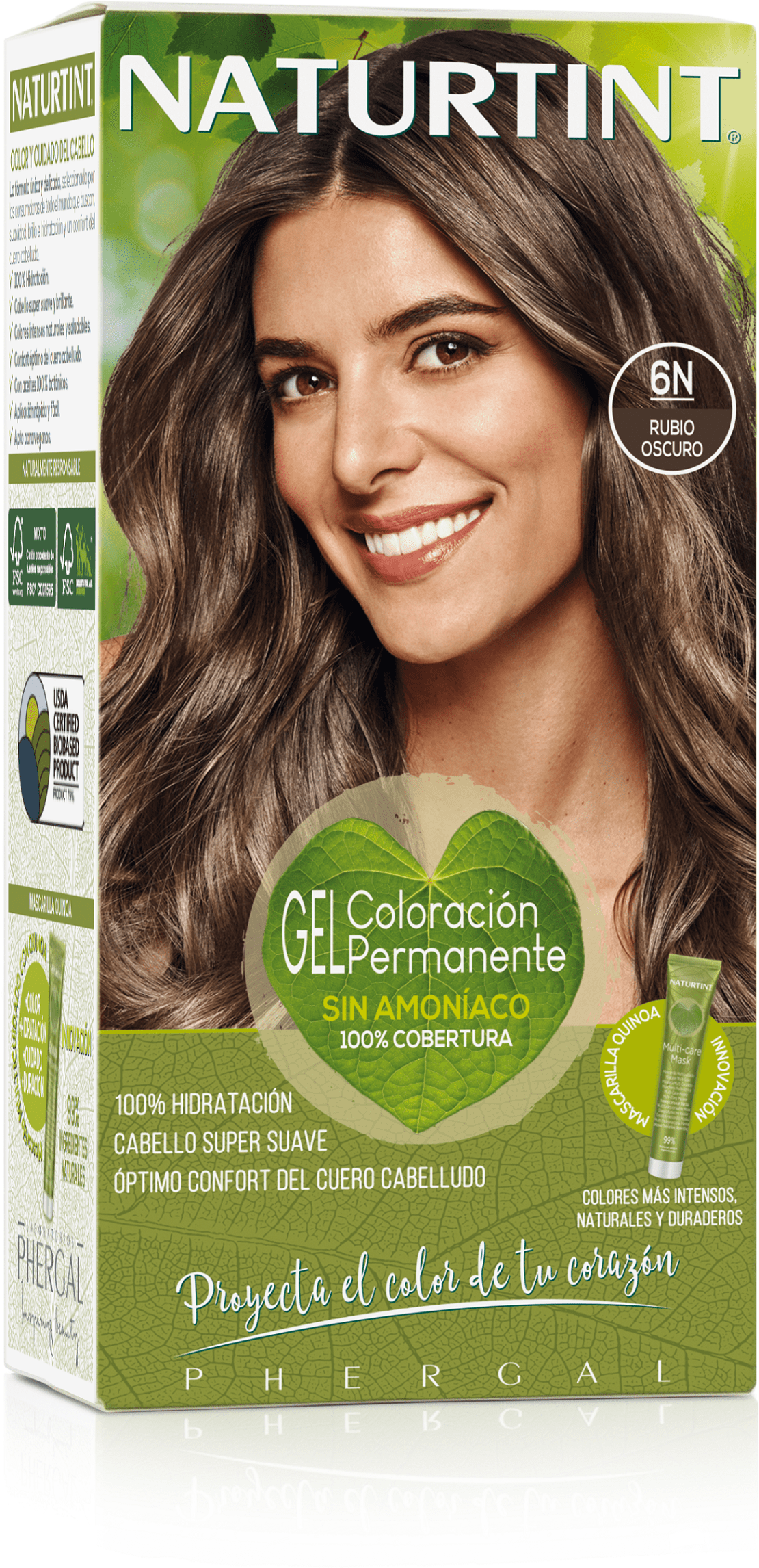 NATURTINT NATURTINT Men Haarfarbe 6N Dunkelblond Tinte für Männer