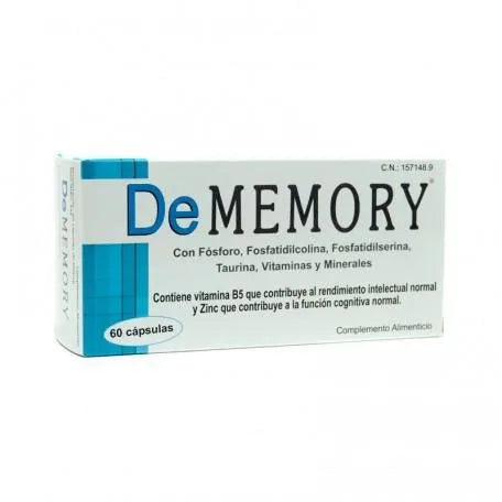 DEMEMORY DEMEMORY 60 Kapseln Nahrungsergänzungsmittel Kosmetik