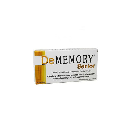 DEMEMORY DEMEMORY Senior 30 Kapseln Nahrungsergänzungsmittel Kosmetik