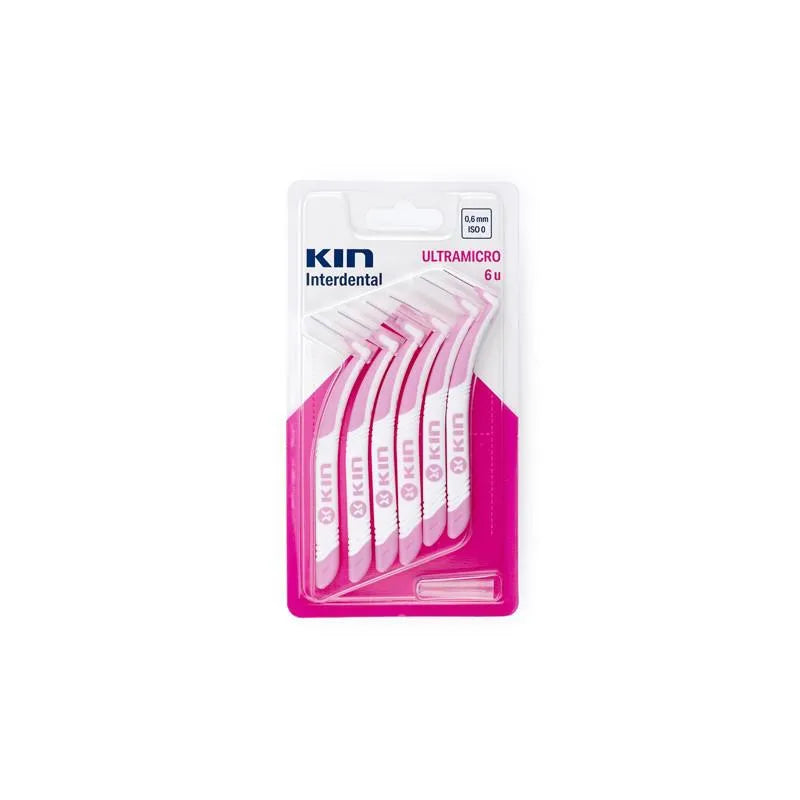 KIN KIN Ultramicro Interdentalbürste 0,6 mm für präzise Zahnzwischenraumreinigung Kosmetik
