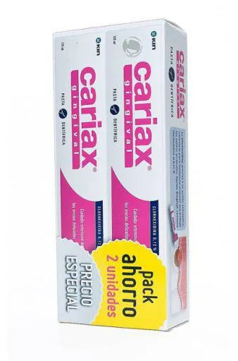 KIN KIN Pasta Cariax Gingival 125 ml Zahnpasta 2er Pack Kosmetik