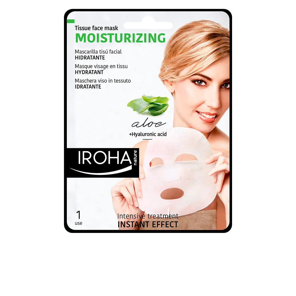 IROHA NATURE IROHA NATURE Feuchtigkeits-Gesichtsmaske Aloe Vera Tissue 1 Stück Kosmetik