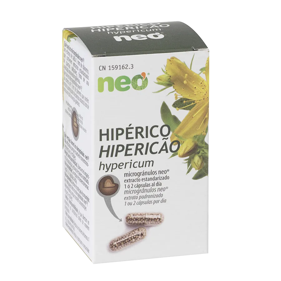 NEO NEO Hyperic Neovital 45 Kapseln Nahrungsergänzung Kosmetik
