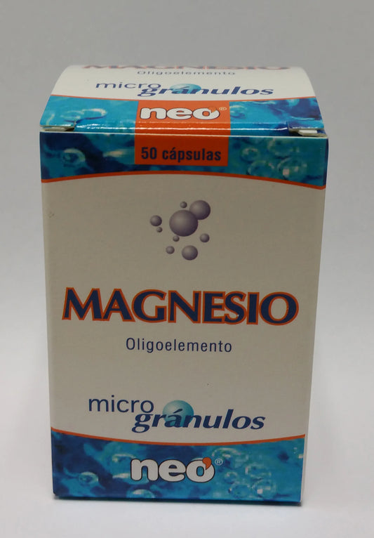 NEO NEO Microgranulos Magnesio 50 Kapseln Kosmetik