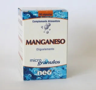 NEO Microgranulos Manganeso 50 Kapseln Nahrungsergänzung Kosmetik