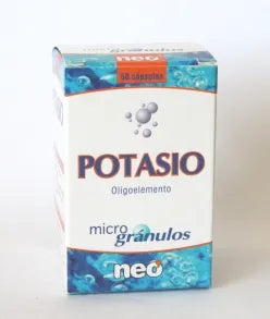 NEO NEO Microgranulos Potasio 50 Kapseln Nahrungsergänzung Kosmetik