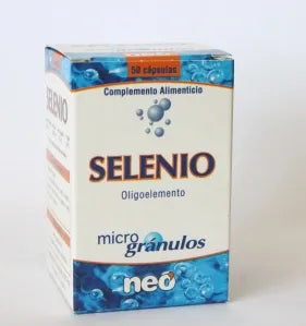NEO NEO Microgranulos Selenio 50 Kapseln Nahrungsergänzung Kosmetik