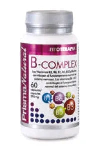 PRISMA NATURAL PRISMA NATURAL Prisma Nat Mix B Complex 60 Kapseln 600 mg Nahrungsergänzung Kosmetik