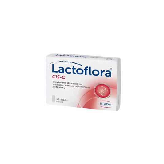LACTOFLORA LACTOFLORA Cis-C Probiotics 30 Kapseln Nahrungsergänzungsmittel Kosmetik