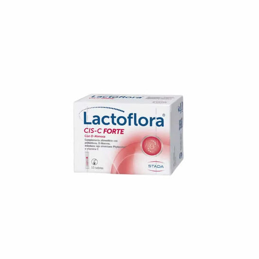LACTOFLORA LACTOFLORA Cis-C Forte mit D-Mannose Probiotika 10 Sachets Kosmetik