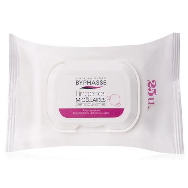 BYPHASSE BYPHASSE Mizellen Reinigungstücher 25 Stück Make-up Entferner Pads Kosmetik