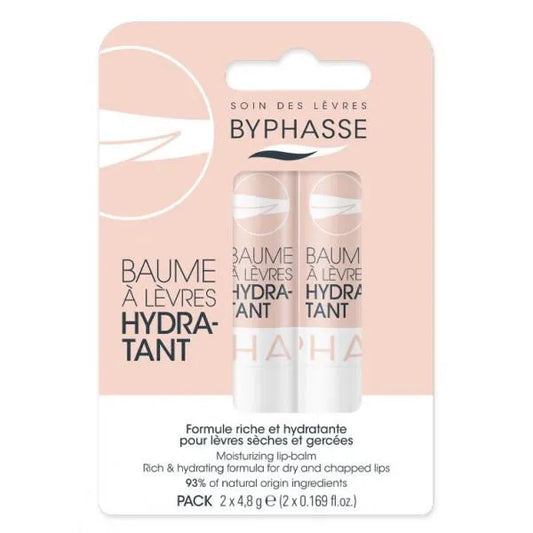 BYPHASSE BYPHASSE Lippenbalsam Feuchtigkeitspflege 2 Stück Kosmetik