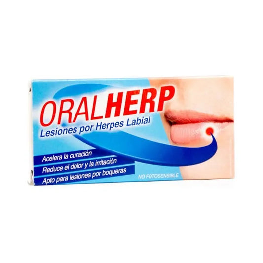 ORALHERP ORALHERP Transparent Creme gegen Lippenherpes 6 ml