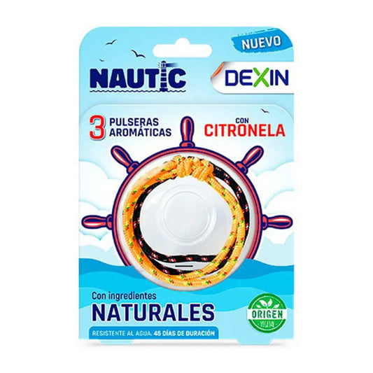 DEXIN DEXIN Nautisches Duftarmband mit Citronella 3 Stück Parfüm