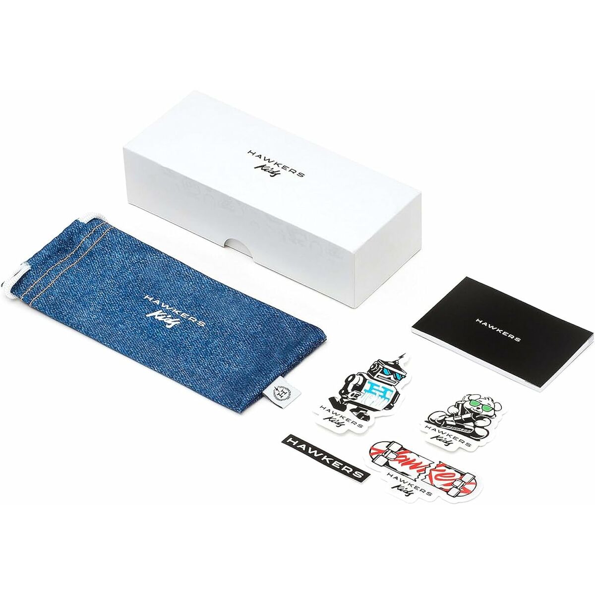 Hawkers Kindersonnenbrille Hawkers One Kids Dark Ø 47 Mm Schwarz