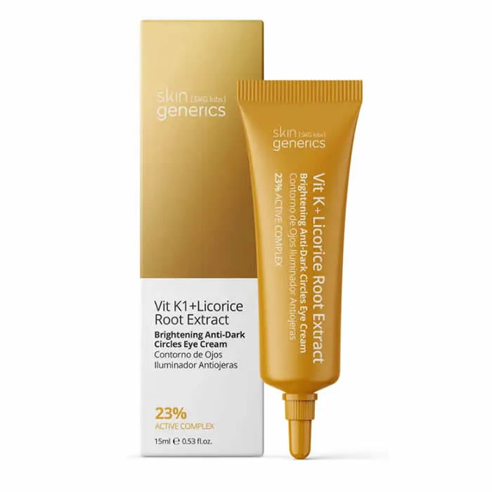 SKIN GENERICS SKIN GENERICS Vit K1 Süßholzwurzel Extrakt Augencreme gegen dunkle Augenringe 15 ml